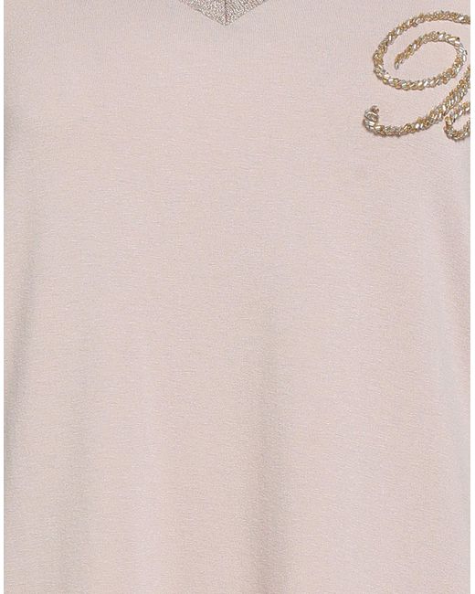 Blumarine Pink T-Shirt Viscose, Elastane