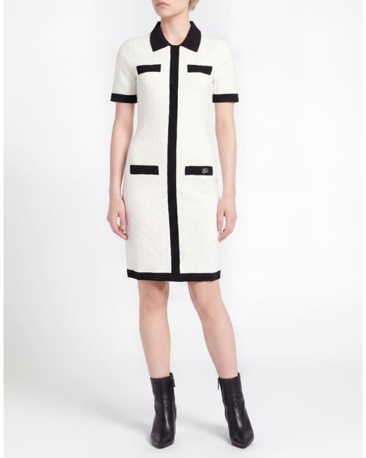 Karl Lagerfeld White Mini Dress