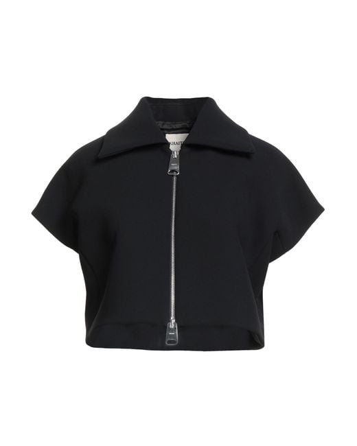 Khaite Black Jacket Polyester