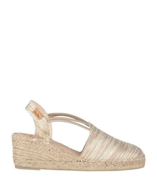 Toni Pons Natural Espadrilles Textile Fibers