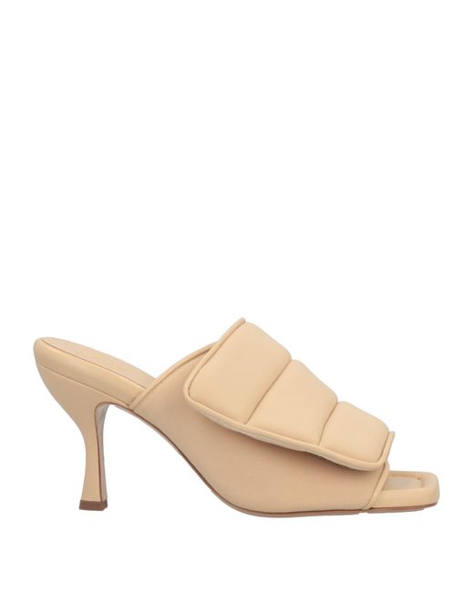 Gia Borghini Natural Sandals