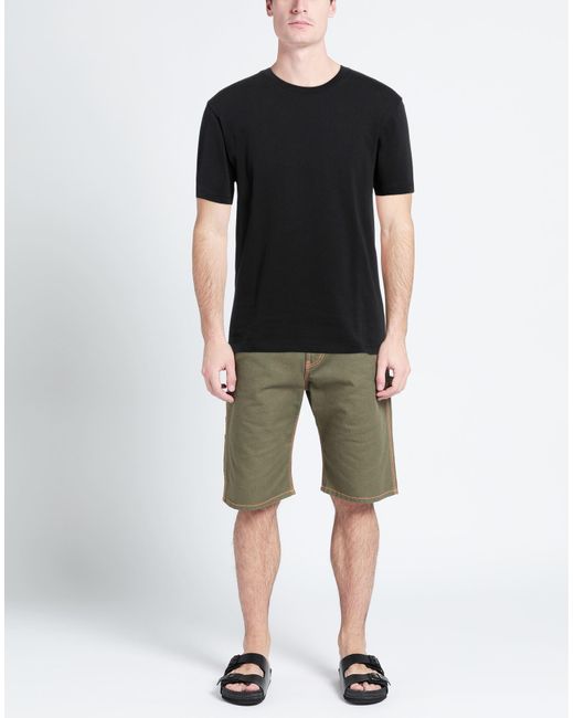 Patrizia Pepe Black T-shirt for men