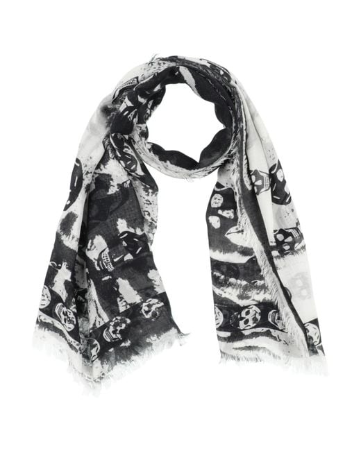 Sciarpa di McQueen in White