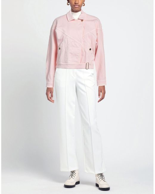 Liu Jo Pink Denim Outerwear