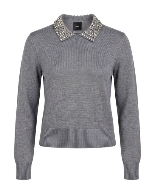 Pullover Pinko en coloris Gray