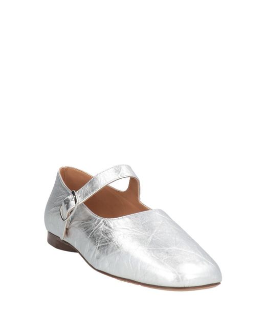 Mansur Gavriel White Ballet Flats