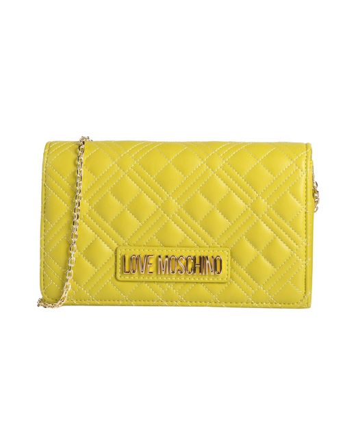 Love Moschino Yellow Cross-body Bag