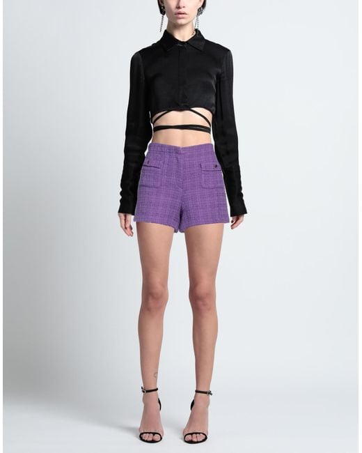 Maje Purple Shorts & Bermuda Shorts