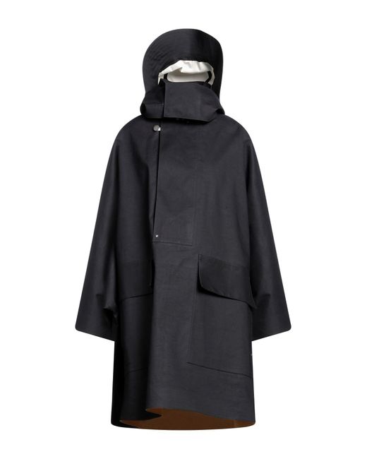 Jil Sander Blue Overcoat & Trench Coat
