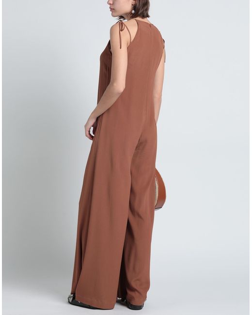 Mono enterizo Erika Cavallini Semi Couture de color Brown
