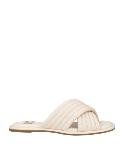 MICHAEL Michael Kors White Sandals Leather
