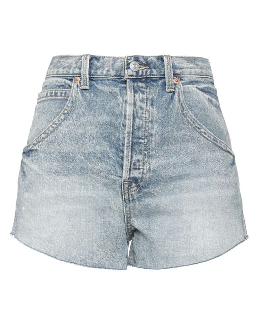 Shorts Jeans di Free People in Blue