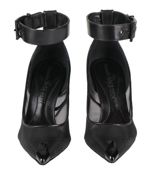 McQueen Black Pumps