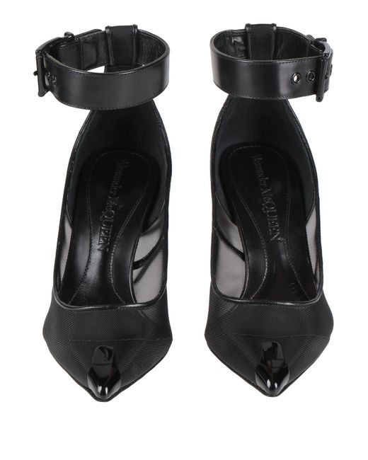 McQueen Black Pumps