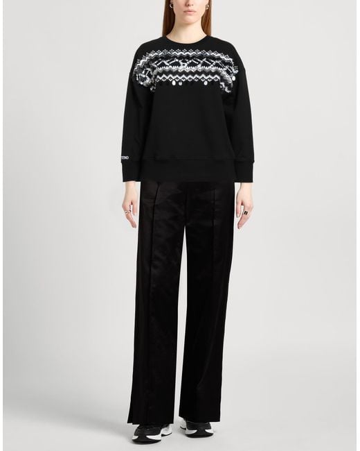 Felpa di Valentino Garavani in Black
