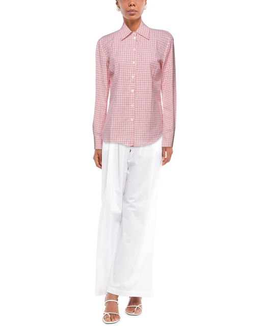 Massimo Alba Pink Shirt Cotton