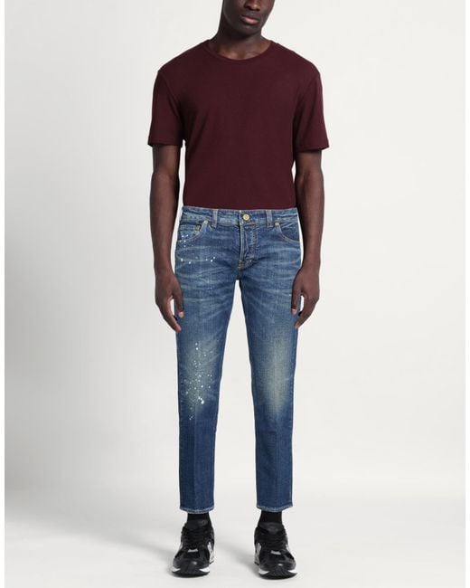 Entre Amis Blue Jeans Cotton, Elastane for men