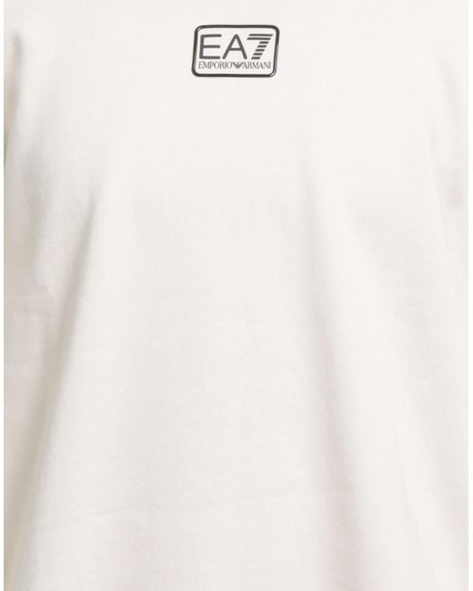 EA7 White Sweatshirts for men