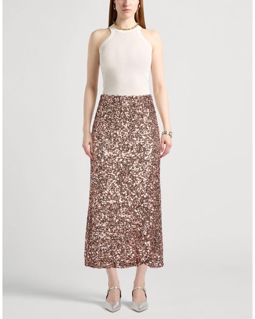 Caliban Multicolor Midi Skirt