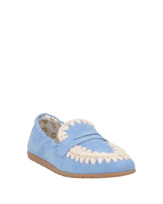 Mou Blue Loafers