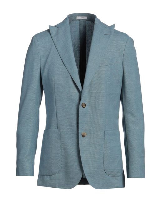 Boglioli Blue Blazer for men