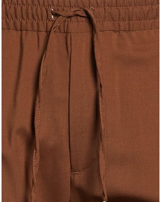 Briglia 1949 Brown Pants Virgin Wool, Polyester, Elastane for men