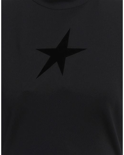 Mugler Black Mini Dress Polyamide, Elastane