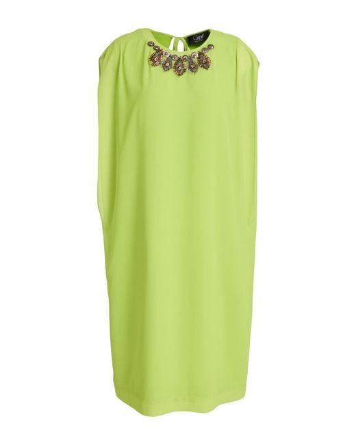 Clips Green Midi Dress