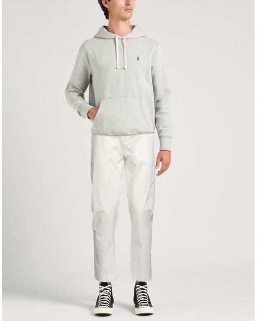 Alpha Studio White Trouser for men