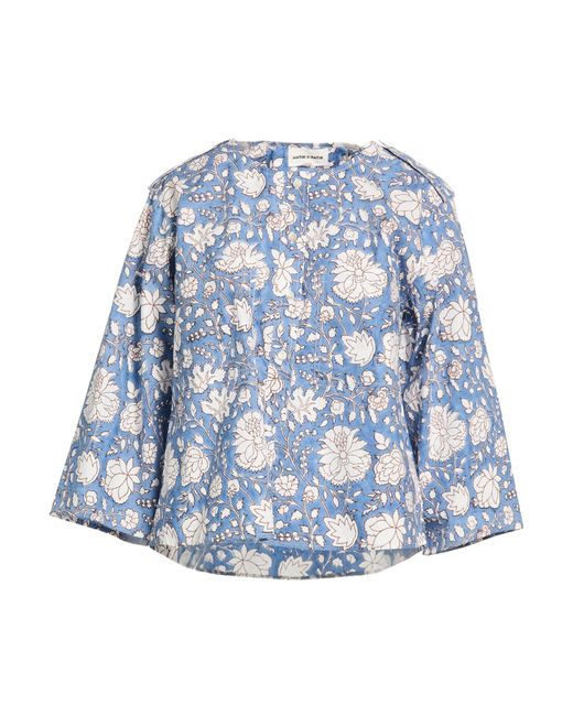 Antik Batik Blue Top Cotton