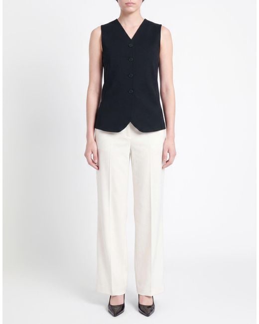 Max Mara Blue Tailored Vests