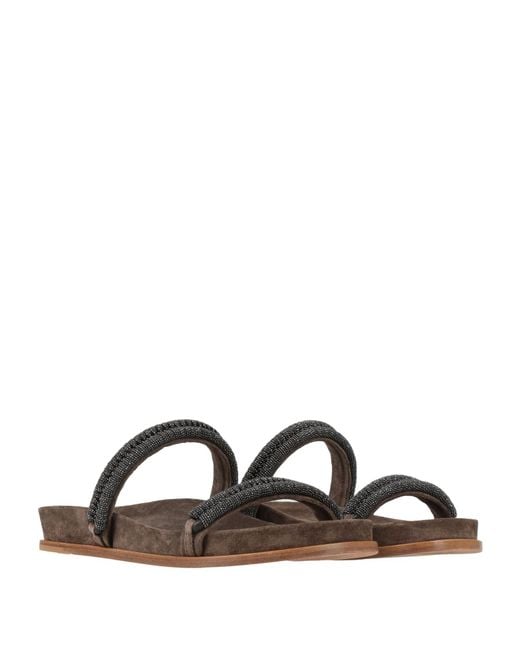 Brunello Cucinelli White Sandals