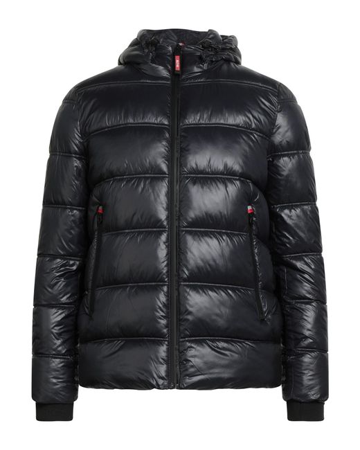 rihunik Black Puffer for men