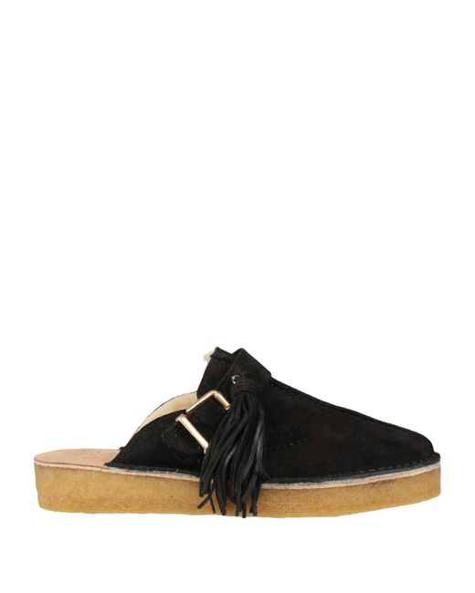 Clarks Black Mules & Clogs