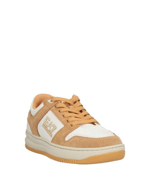 EA7 Natural Sneakers