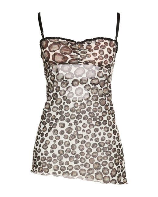 John Richmond Natural Top Polyamide, Elastane