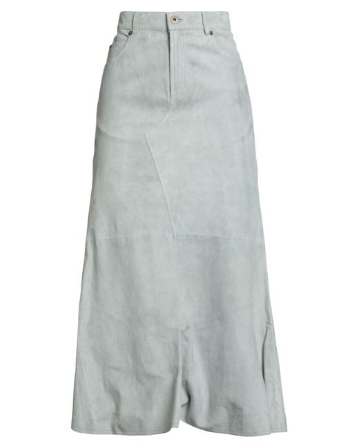 Jupe Longue Sies Marjan en coloris Gray