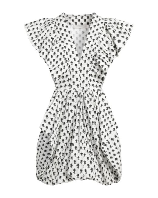 Philosophy Di Lorenzo Serafini White Mini Dress