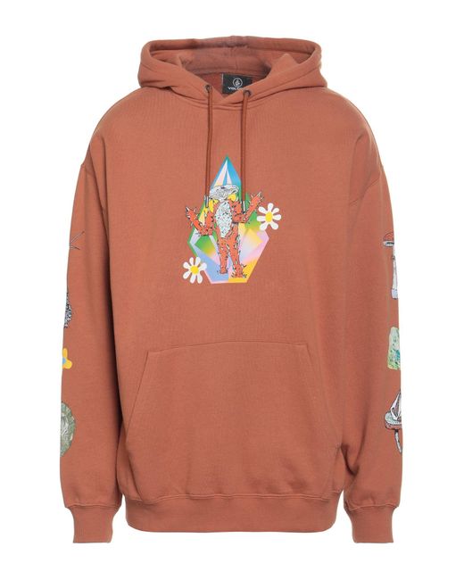 Volcom Sweatshirt in Orange für Herren