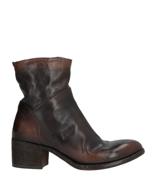 Officine Creative Brown Ankle Boots