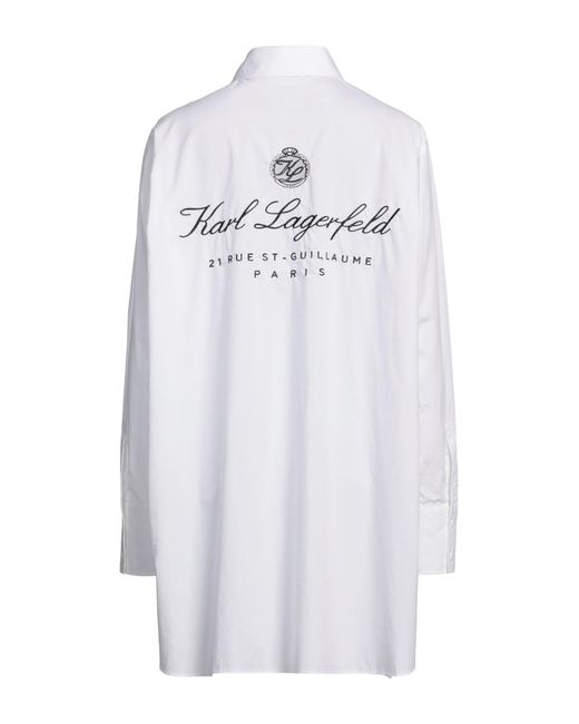 Karl Lagerfeld White Mini Dress