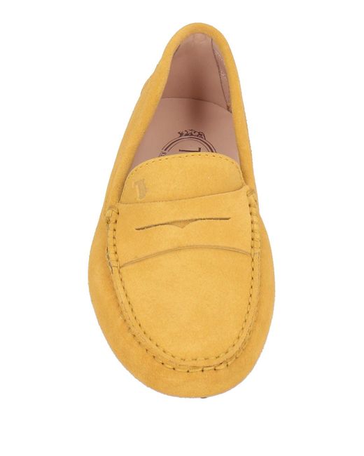Tod's Yellow Loafer