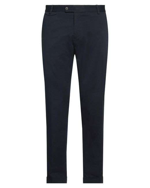 Messagerie Blue Pants Cotton, Elastane for men