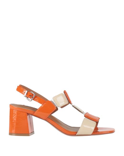 Bibi Lou Pink Sandals Leather