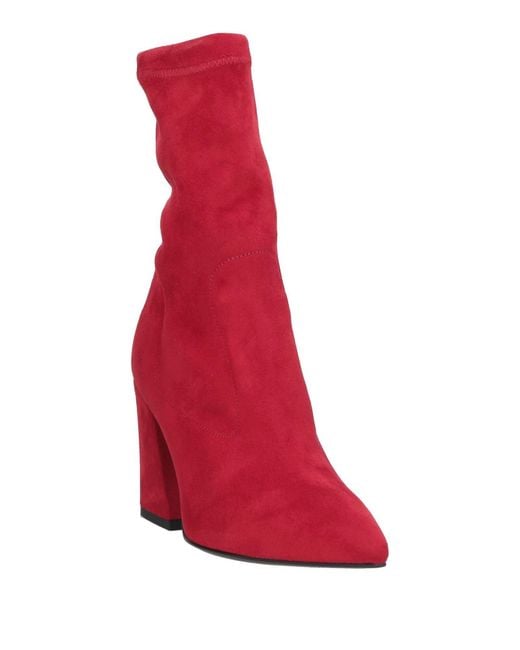 Pollini Red Stiefelette