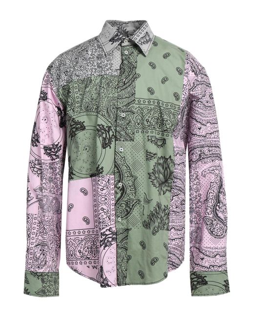 Camisa MSGM de hombre de color Gray