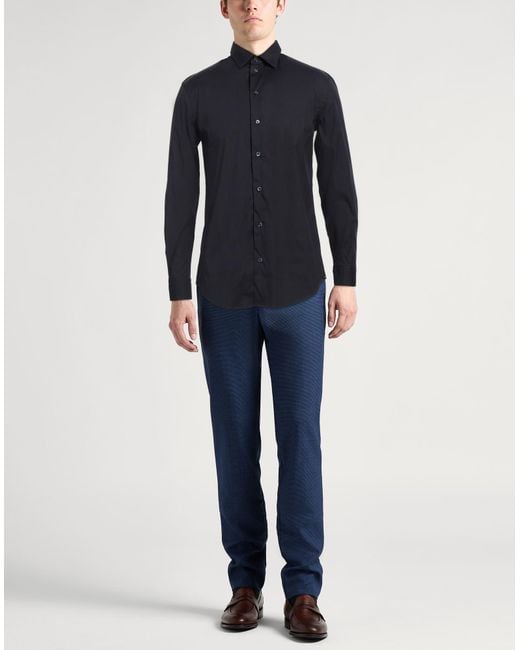 Emporio Armani Blue Shirt for men