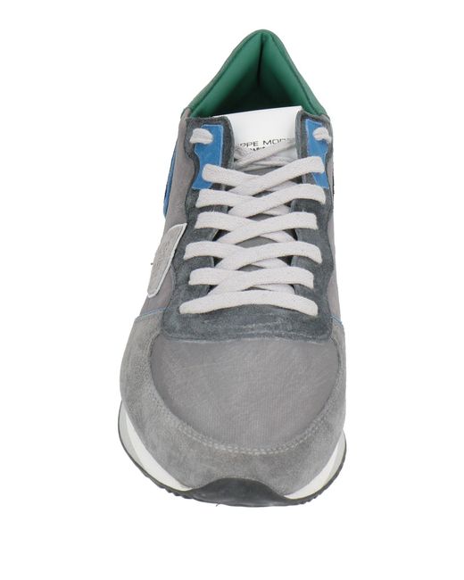 Philippe Model Gray Trainers for men