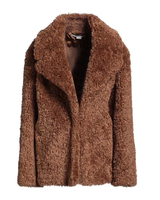 Stella McCartney Brown Shearling & Teddy