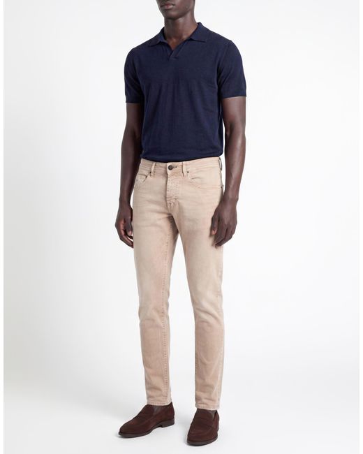 Tramarossa Natural Sand Jeans Cotton, Elastane for men